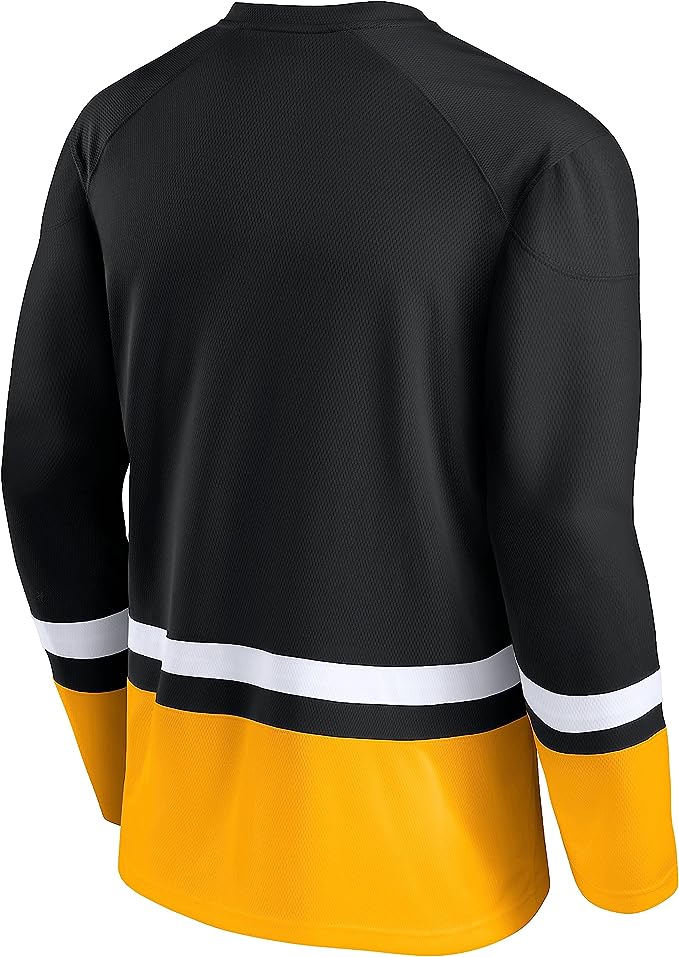 Load image into Gallery viewer, Boston Bruins NHL Super Mission Slapshot Lace-Up Pullover Sweatshirt
