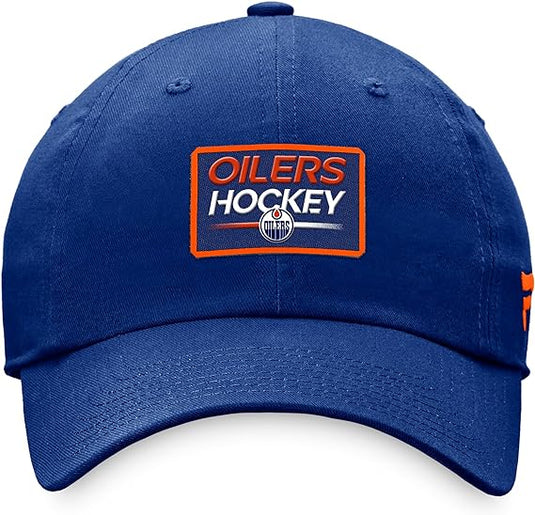 Casquette réglable authentique Pro Prime Graphic NHL des Oilers d'Edmonton