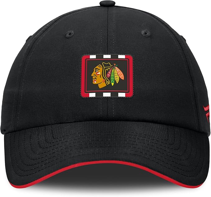 Load image into Gallery viewer, Chicago Blackhawks NHL Authentic Pro Rink Pinnacle Adjustable Cap
