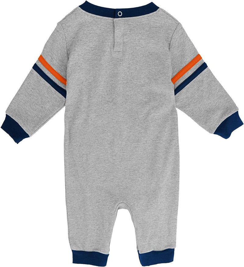 Load image into Gallery viewer, Infant Edmonton Oilers NHL Masked Defender Long-Sleeve Coverall
