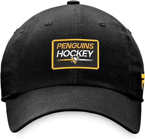 Chargez l&#39;image dans la visionneuse de la galerie, Casquette ajustable à motif graphique Authentic Pro Prime des Penguins de Pittsburgh de la LNH
