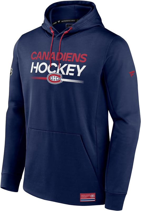 Montreal Canadiens NHL Authentic Pro Pullover Hoodie 2.0