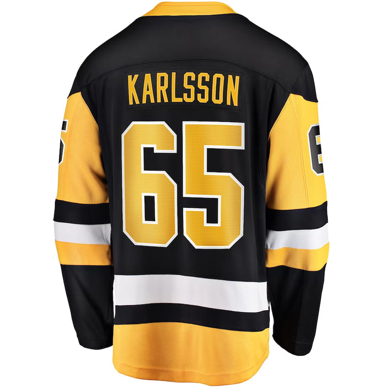 Chargez l&#39;image dans la visionneuse de la galerie, Erik Karlsson Pittsburgh Penguins NHL Fanatics Breakaway Home Jersey
