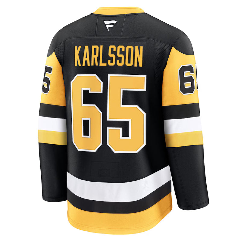 Load image into Gallery viewer, Erik Karlsson Pittsburgh Penguins NHL Fanatics Premium Home Jersey
