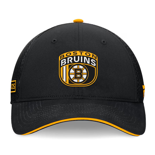 Boston Bruins 2024 NHL Draft On Stage Trucker Cap
