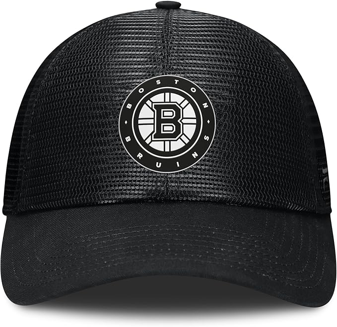 Load image into Gallery viewer, Boston Bruins NHL Sin Bin Mesh Adjustable Trucker Cap
