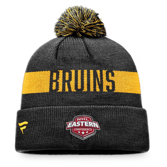 Boston Bruins NHL Fundamental Patch Cuff Knit Toque