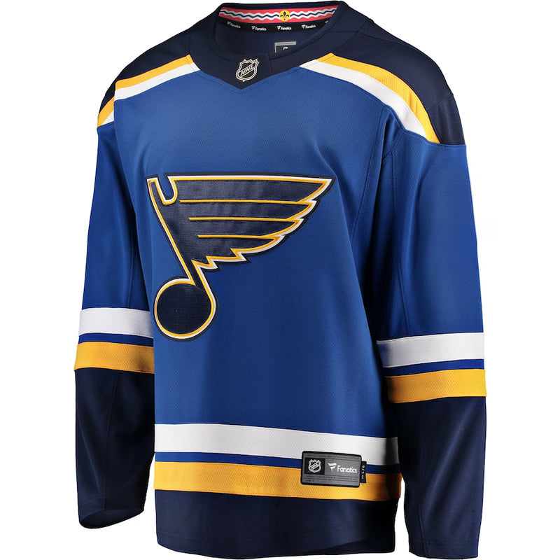 Chargez l&#39;image dans la visionneuse de la galerie, St. Louis Blues NHL Fanatics Breakaway Home Jersey
