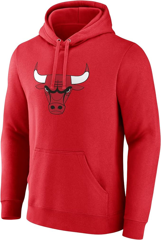 Chicago Bulls NBA Primary Logo Pullover Hoodie