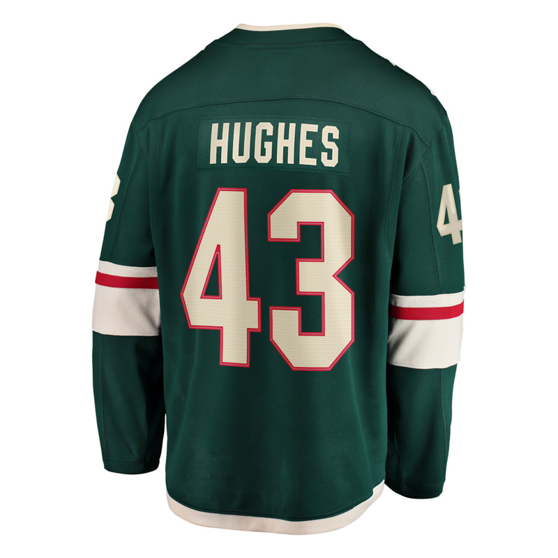 Load image into Gallery viewer, Quinn Hughes Minnesota Wild NHL Fanatics Breakaway Home Jersey
