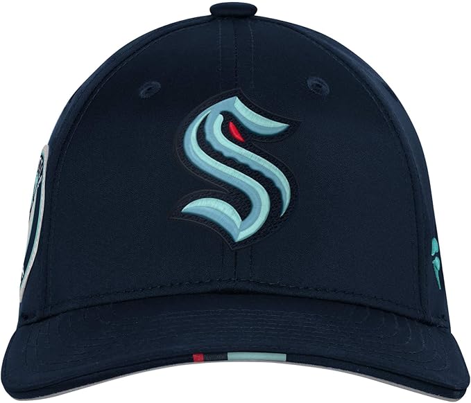 Load image into Gallery viewer, Youth Seattle Kraken NHL Draft Podium Adjustable Cap
