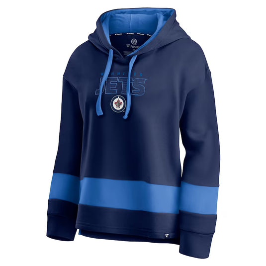 Ladies' Winnipeg Jets NHL Block Party Pullover Hoodie