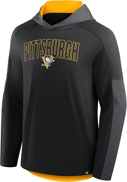 Pittsburgh Penguins NHL Penalty Shot Long Sleeve Hoodie T-Shirt