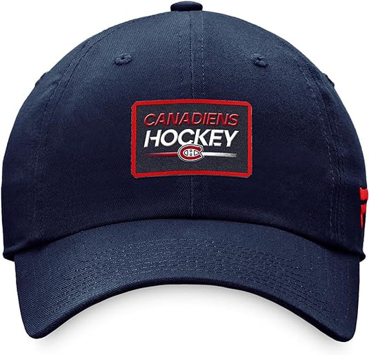 Montreal Canadiens NHL Authentic Pro Prime Graphic Adjustable Cap