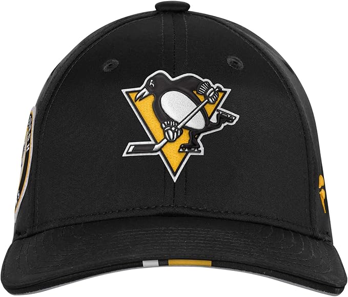 Load image into Gallery viewer, Youth Pittsburgh Penguins NHL Draft Podium Adjustable Cap
