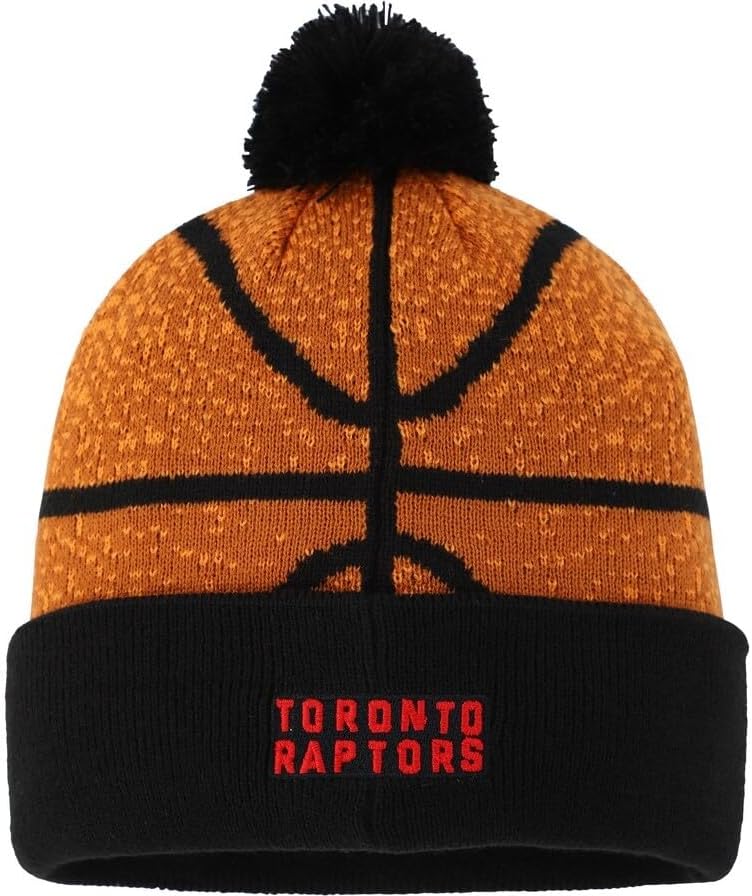 Chargez l&#39;image dans la visionneuse de la galerie, Youth Toronto Raptors NBA Basketball Cuff Knit Toque
