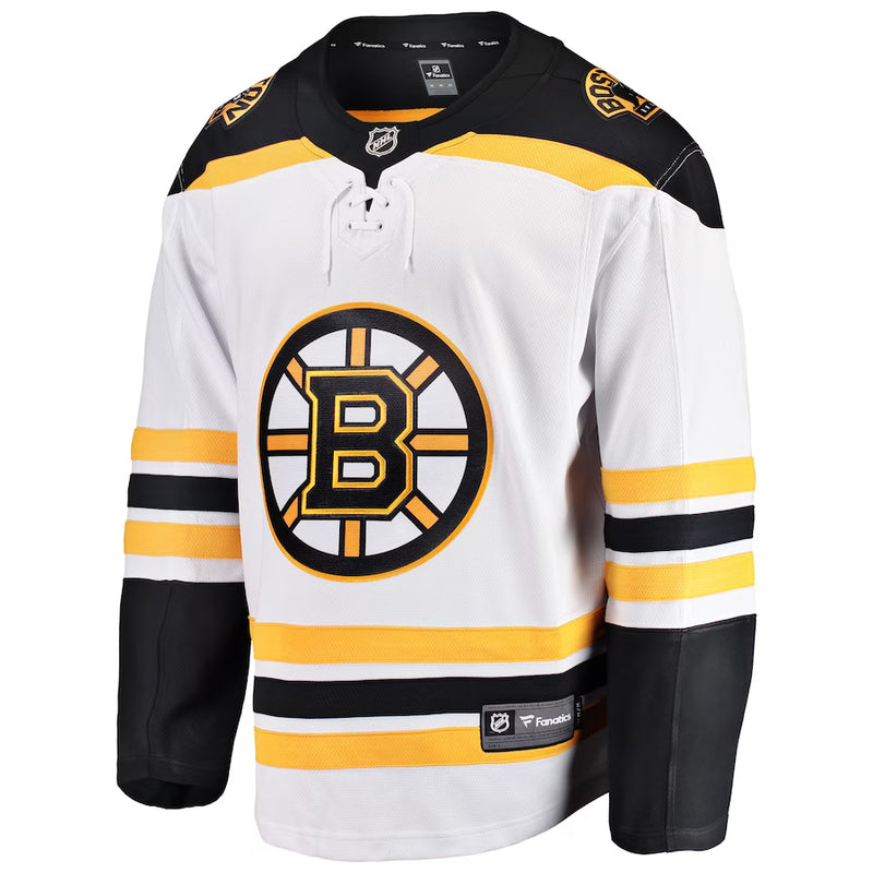 Load image into Gallery viewer, Boston Bruins NHL Fanatics Breakaway Away Jersey
