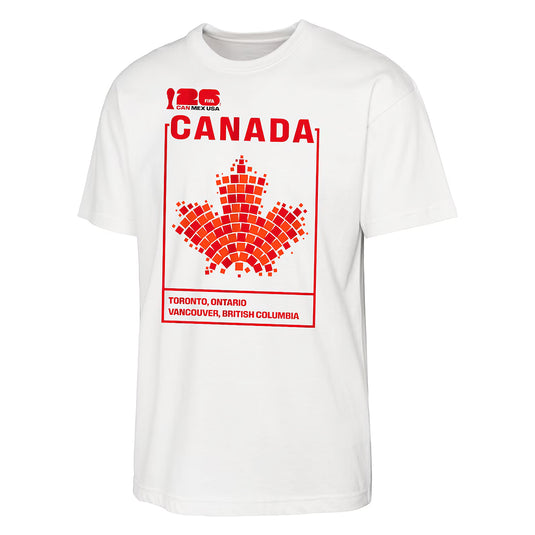 Men's FIFA World Cup 2026 Canada Graphic White T-Shirt - Sport Army