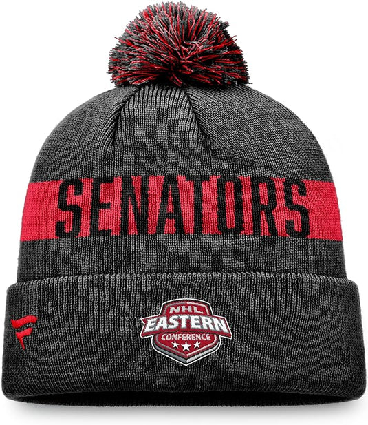 Ottawa Senators NHL Fundamental Patch Cuff Knit Toque