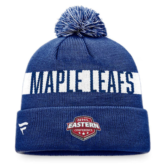 Tuque en tricot à revers avec patch fondamental de la LNH des Maple Leafs de Toronto