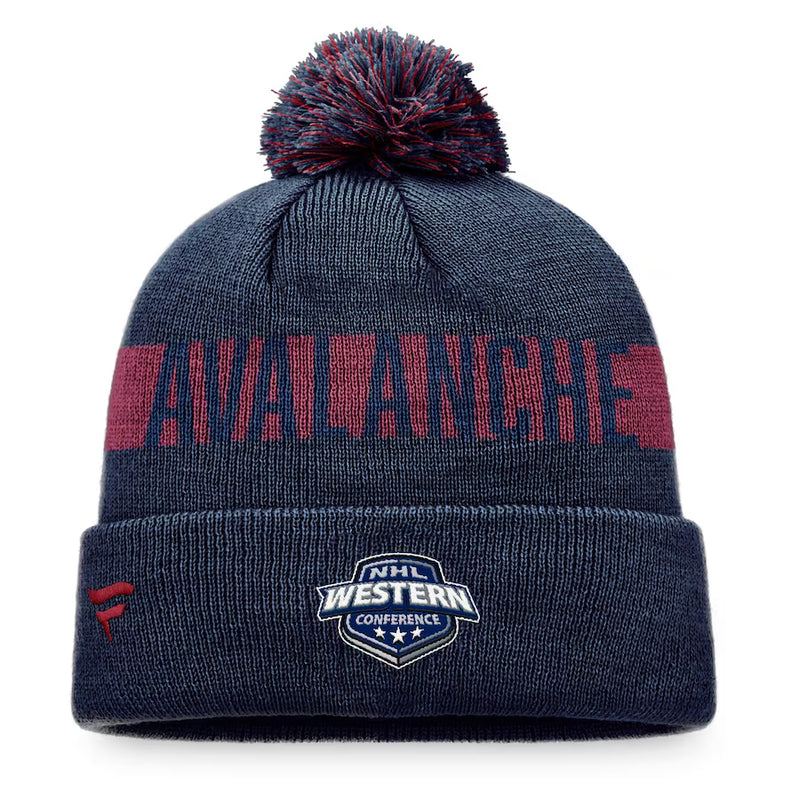 Load image into Gallery viewer, Colorado Avalanche NHL Fundamental Patch Cuff Knit Toque
