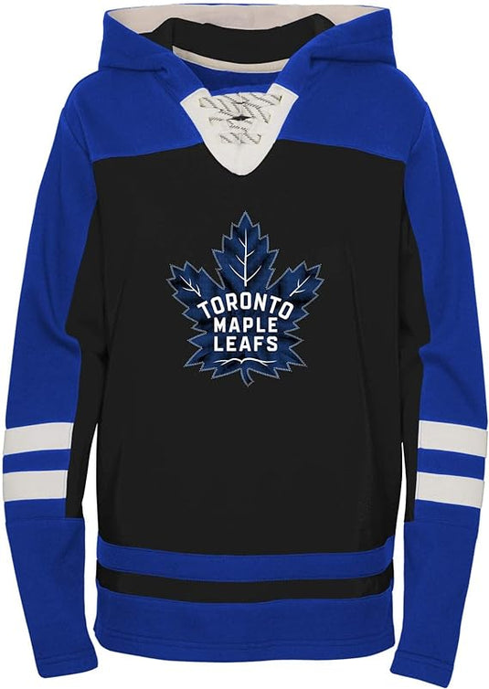 Sweat à capuche alternatif de hockey sans âge de la LNH des Maple Leafs de Toronto pour jeunes