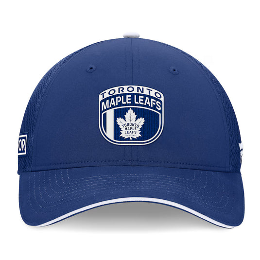 Toronto Maple Leafs 2024 NHL Draft On Stage Trucker Cap