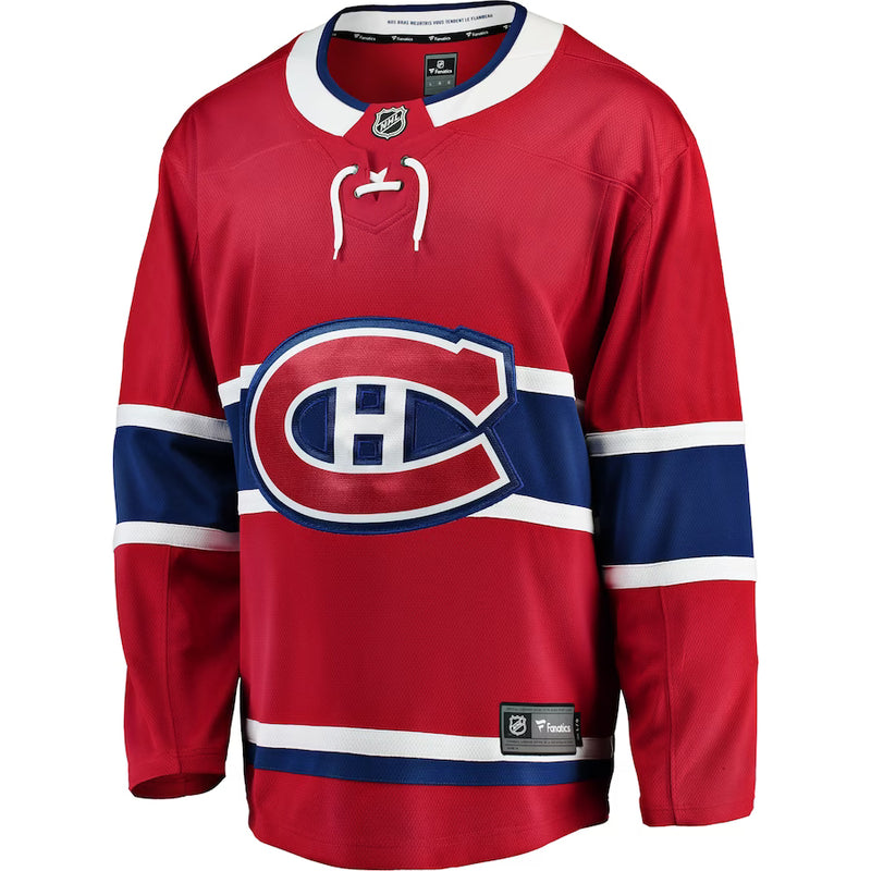 Chargez l&#39;image dans la visionneuse de la galerie, Maillot Domicile Breakaway des Fanatics de la LNH des Canadiens de Montréal
