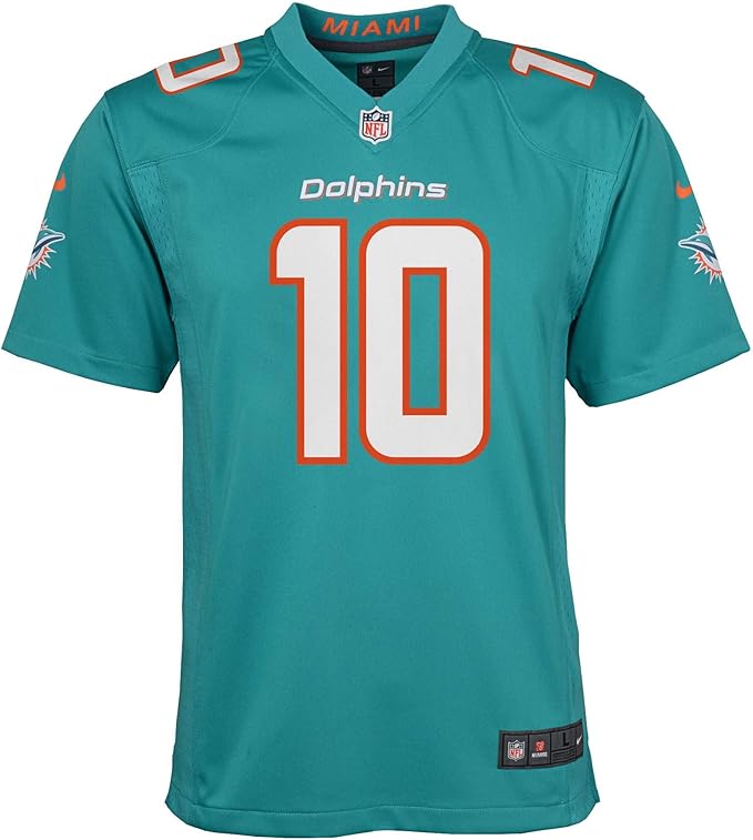 Load image into Gallery viewer, Youth Tyreek Hill Miami Dolphins Nike NFL Game Team Jersey
