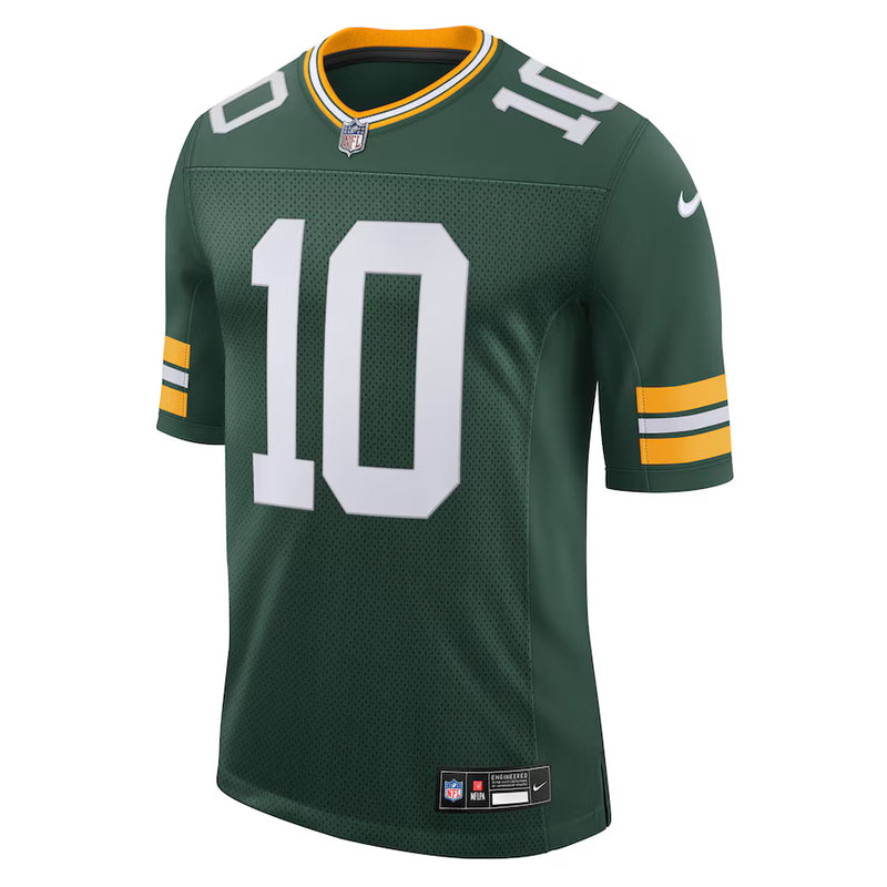Load image into Gallery viewer, Jordan Love Green Bay Packers NFL Nike Vapor F.U.S.E. Limited Player Green Jersey
