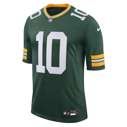 Jordan Love Green Bay Packers NFL Nike Vapor F.U.S.E. Limited Player Green Jersey