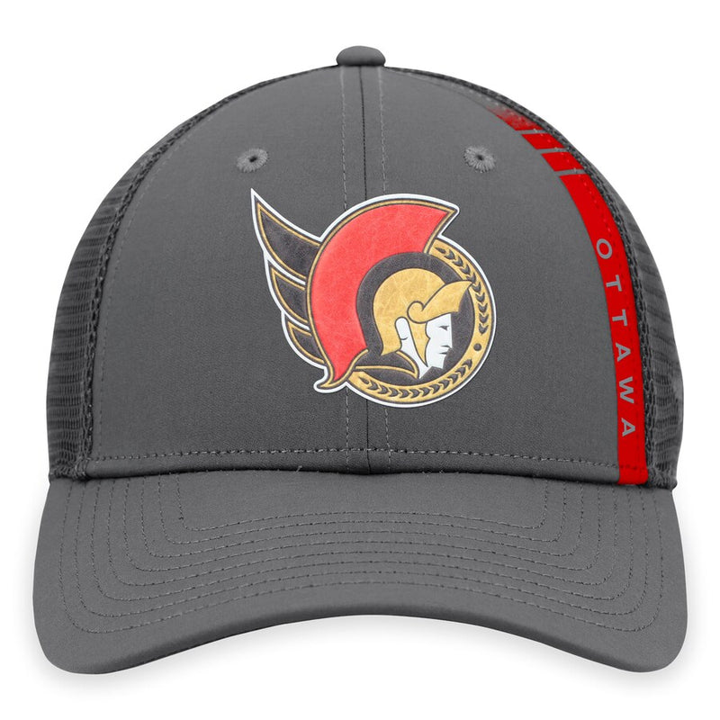 Load image into Gallery viewer, Ottawa Senators NHL Authentic Pro Home Ice Trucker Snapback Cap
