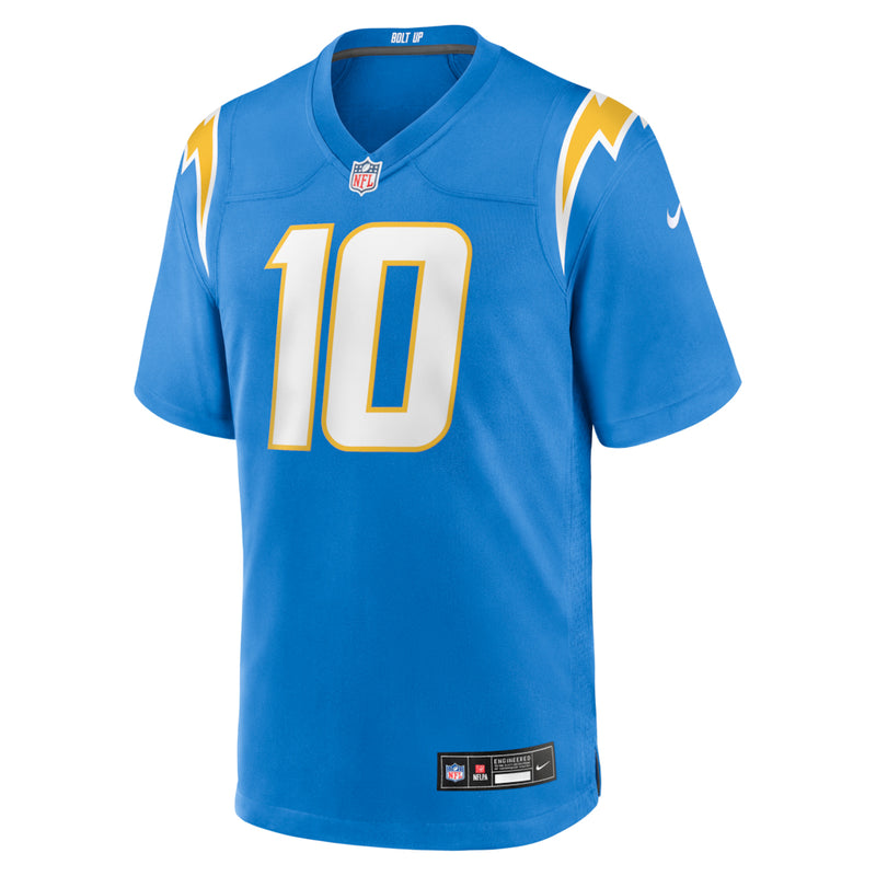 Load image into Gallery viewer, Justin Herbert Los Angeles Chargers NFL Nike Game Player Blue Jersey
