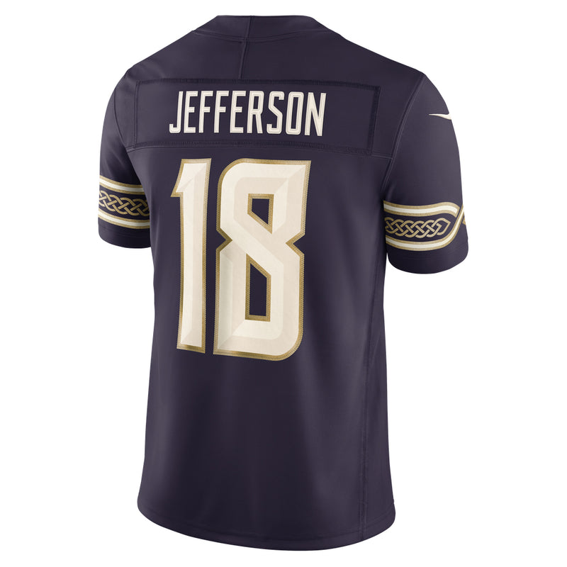 Load image into Gallery viewer, Justin Jefferson Minnesota Vikings NFL Nike Limited Player Rivalries Purple Jersey
