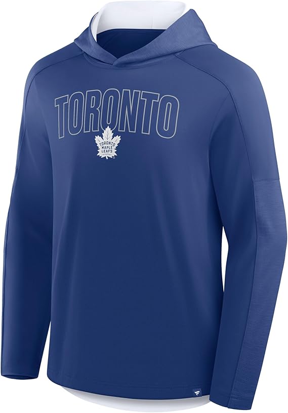 Load image into Gallery viewer, Toronto Maple Leafs NHL Penalty Shot Long Sleeve Hoodie T-Shirt
