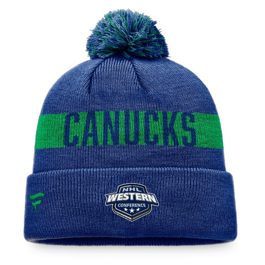 Vancouver Canucks NHL Fundamental Patch Cuff Knit Toque