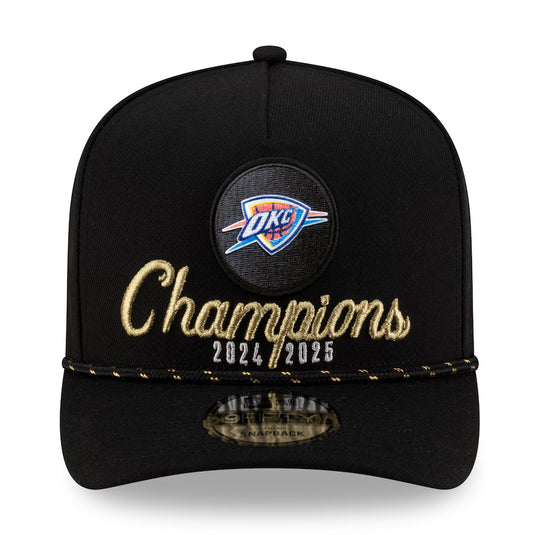 Oklahoma City Thunder 2025 NBA Finals Champions Locker Room 9FIFTY Cap