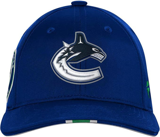 Youth Vancouver Canucks NHL Draft Podium Adjustable Cap