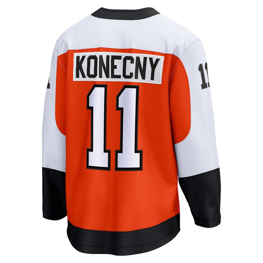 Travis Konecny Philadelphia Flyers NHL Fanatics Breakaway Home Jersey