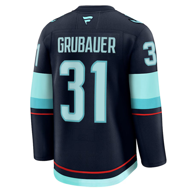 Load image into Gallery viewer, Philipp Grubauer Seattle Kraken NHL Fanatics Premium Home Jersey
