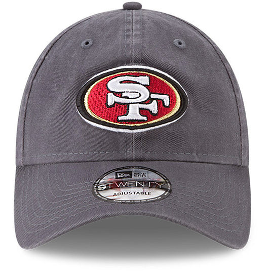 San Francisco 49ers NFL Core Classic 9TWENTY Adjustable Graphite Cap - Sport Army