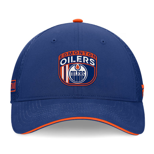 Edmonton Oilers 2024 NHL Draft On Stage Trucker Cap