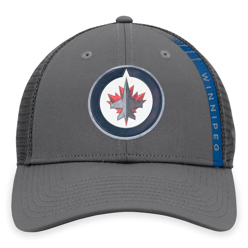 Load image into Gallery viewer, Winnipeg Jets NHL Authentic Pro Home Ice Trucker Snapback Cap
