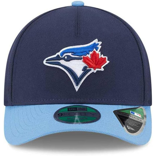 Casquette réglable noir/blanc The League 9FORTY des Blue Jays de Toronto