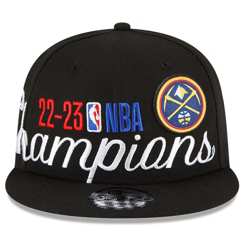 Chargez l&#39;image dans la visionneuse de la galerie, Casquette 9FIFTY Denver Nuggets 2023 NBA Finals Champions Locker Room
