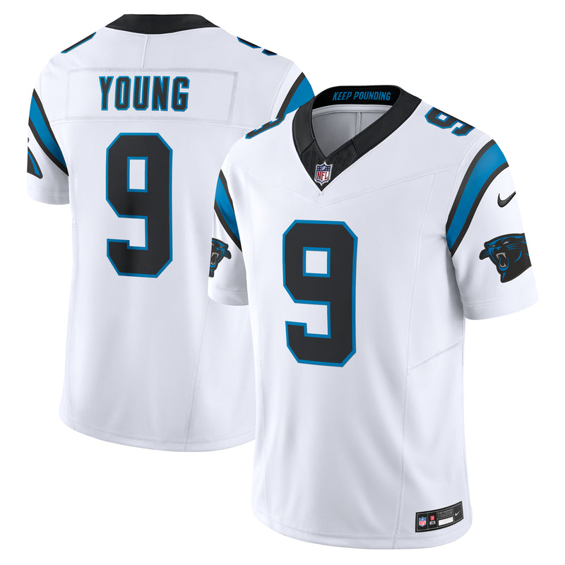 Bryce Young Carolina Panthers NFL Nike Vapor Limited Player White Jersey