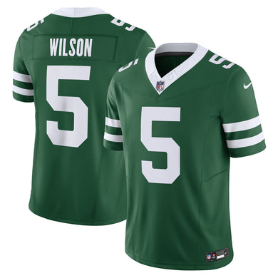 Garrett Wilson New York Jets NFL Nike Vapor F.U.S.E. Limited Player Green Jersey