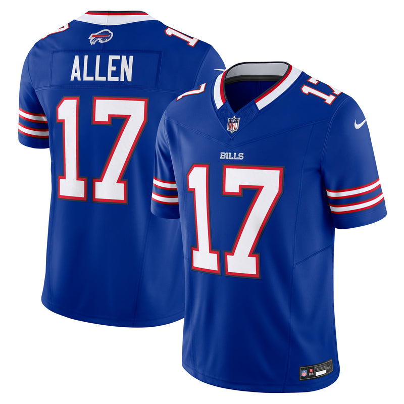 Load image into Gallery viewer, Josh Allen Buffalo Bills NFL Nike Vapor F.U.S.E. Limited Player Blue Jersey
