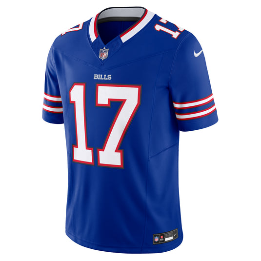 Josh Allen Buffalo Bills NFL Nike Vapor F.U.S.E. Limited Player Blue Jersey