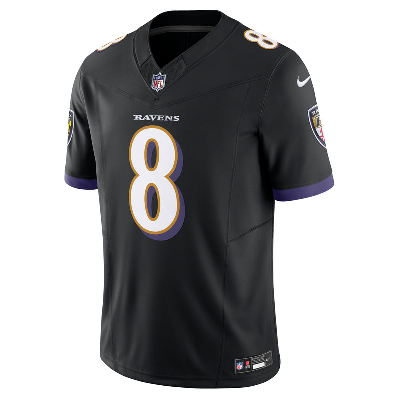 Load image into Gallery viewer, Lamar Jackson Baltimore Ravens NFL Nike Vapor F.U.S.E. Limited Player Black Jersey

